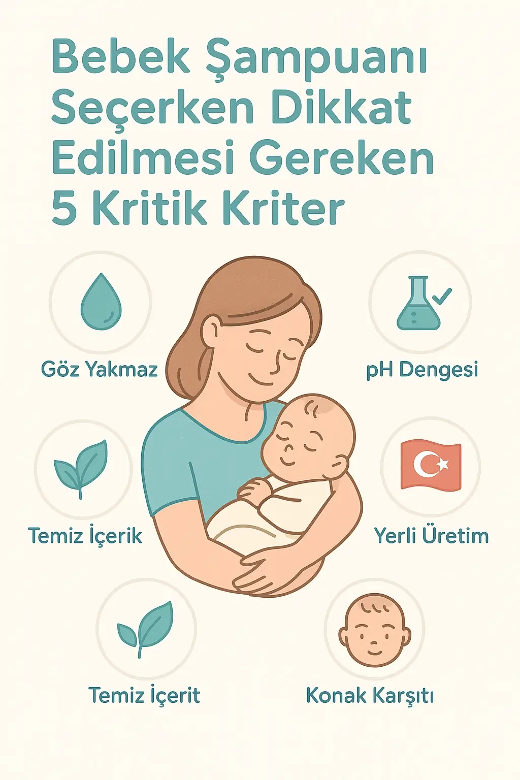Bebek Şampuanı Seçerken Dikkat Edilmesi Gerekenler