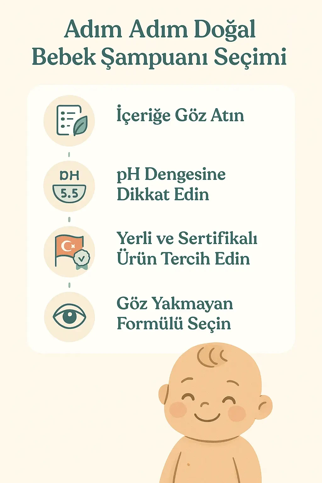 Bebekler İçin Doğal Şampuan Seçimi Rehberi