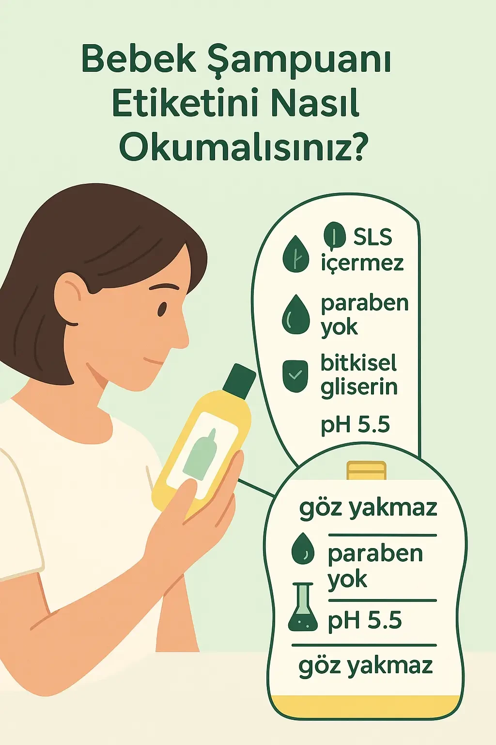 Bebekler İçin Doğal Şampuan Seçimi Rehberi