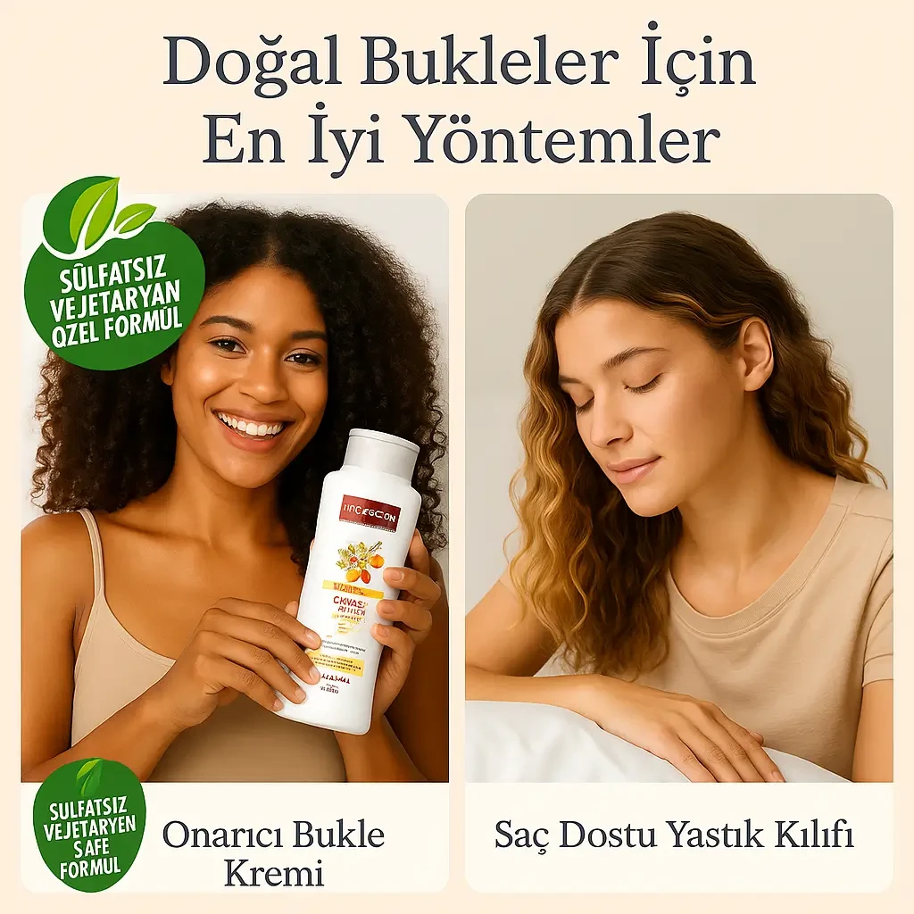 Doğal Bukleler İçin En İyi Yöntemler