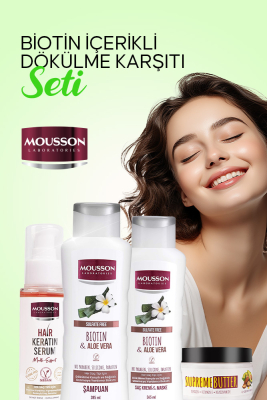 Biotin İçerikli Dökülme Karşıtı Set (4'lü Set) - 1