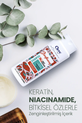 Clere Strengthening At Kuyruğu ve Civanperçemi Özlü Dökülme Karşıtı Güçlendirici Şampuan - 4