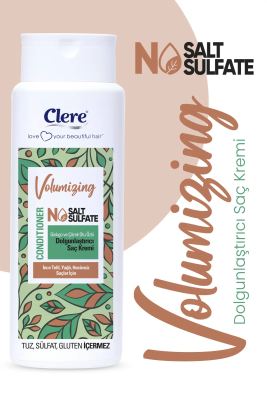 Clere Volumizing Ginkgo ve Çörek Otu Özlü Dolgunlaştırıcı Saç Kremi - 2