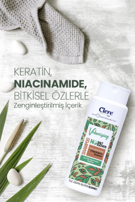 Clere Volumizing Ginkgo ve Çörek Otu Özlü Dolgunlaştırıcı Şampuan - 4