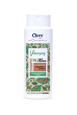 Clere Volumizing Ginkgo ve Çörek Otu Özlü Dolgunlaştırıcı Şampuan - 3