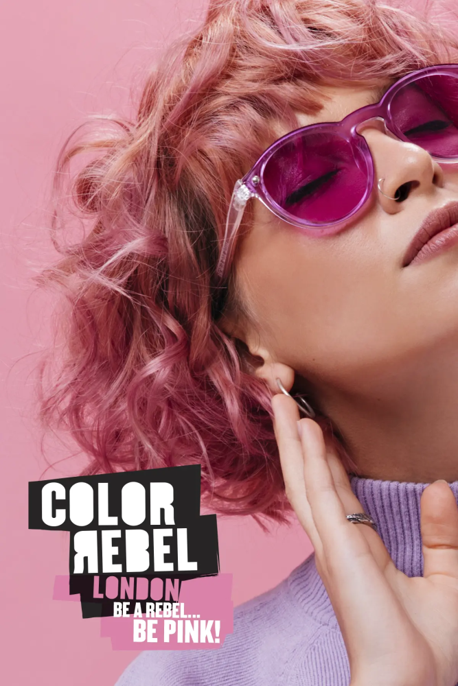 Color Rebel Parabensiz & Amonyaksız Pembe Geçici Saç Boyası - 8