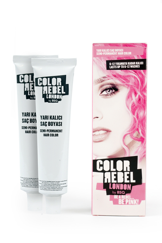 Color Rebel Parabensiz & Amonyaksız Pembe Geçici Saç Boyası - 2