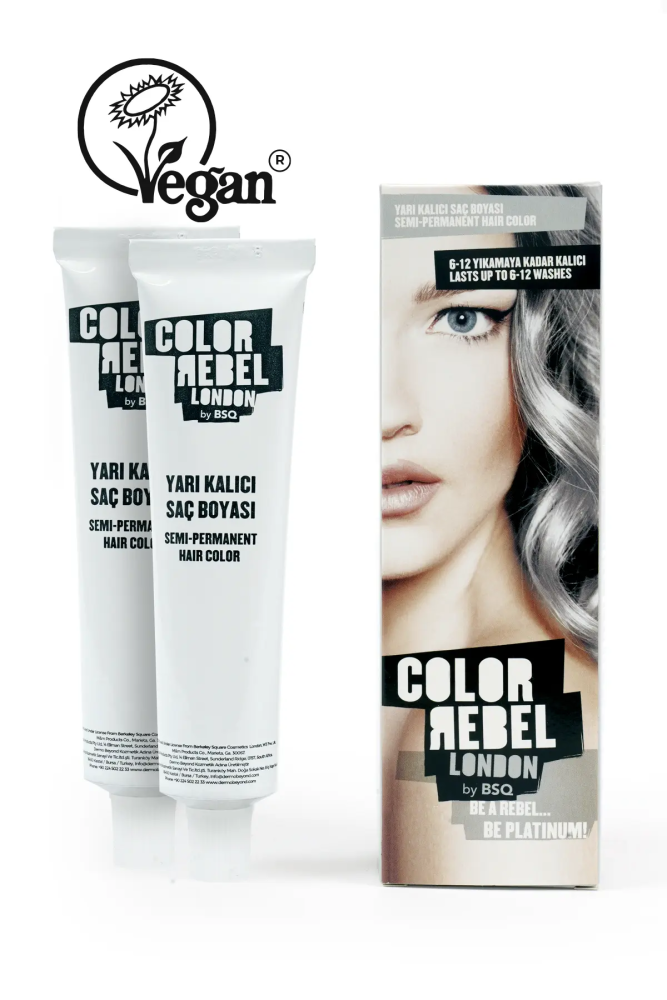 Color Rebel Parabensiz & Amonyaksız Platinyum Geçici Saç Boyası - 2