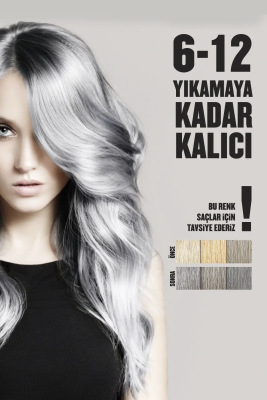 Color Rebel Parabensiz & Amonyaksız Platinyum Geçici Saç Boyası - 5