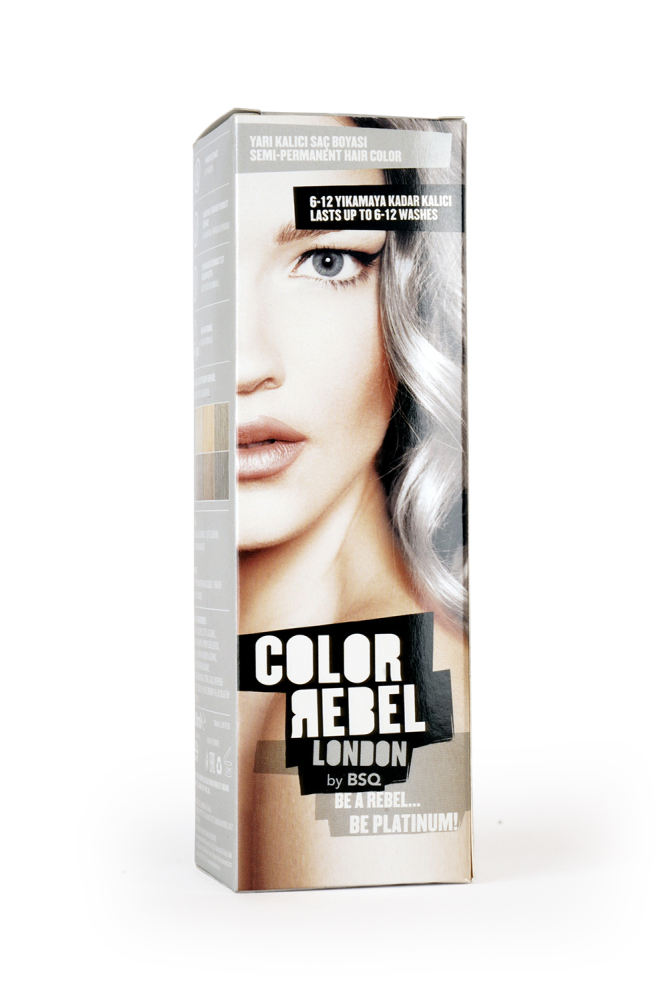 Color Rebel Parabensiz & Amonyaksız Platinyum Geçici Saç Boyası - 3