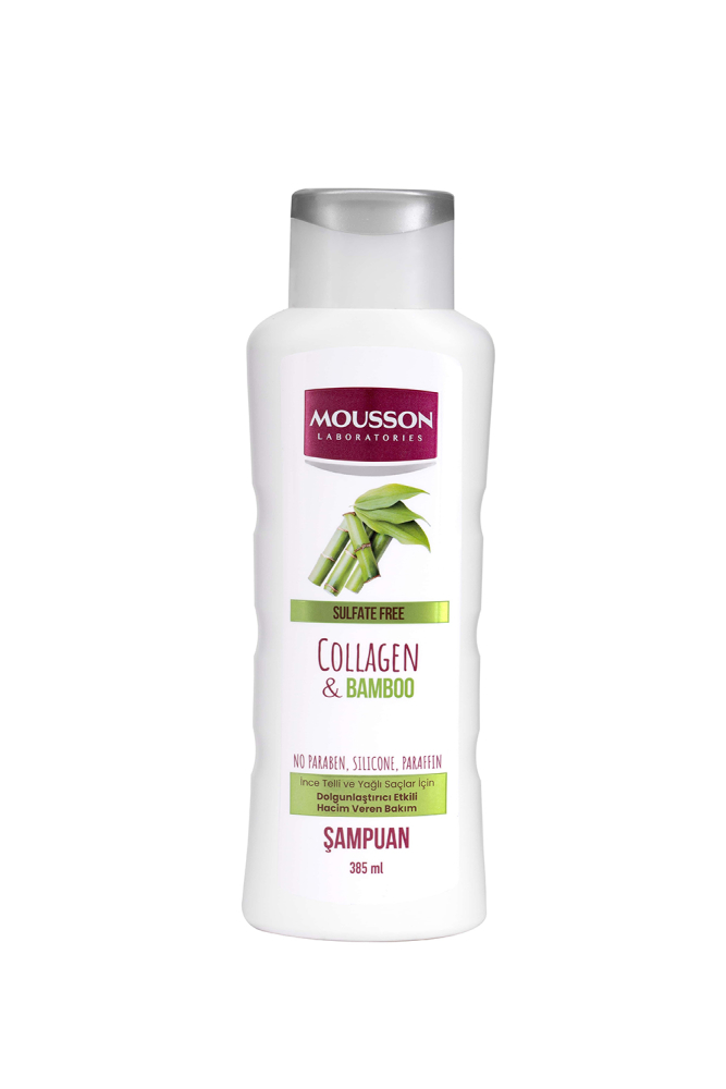 Mousson Kolajen ve Bambu İçeren Yoğunlaştırıcı Hacim Veren Sülfatsız Saç Bakım Şampuanı - 2