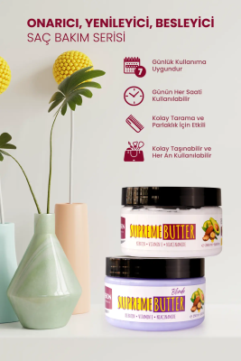 Mousson Laboratories 11 Özel Yağ İçeren Supreme Butter Blonde Durulanmayan Saç Bakım Kremi - 7