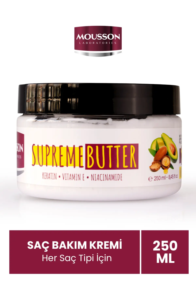 Mousson Laboratories 11 Özel Yağ İçeren Supreme Butter Durulanmayan Saç Bakım Kremi - 1
