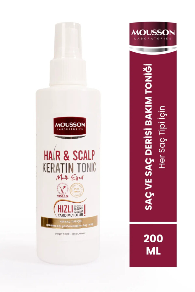 Mousson Laboratories Multi Effect Dökülme Karşıtı Canlandırıcı Saç ve Saç Derisi Toniği - Mousson Laboratories