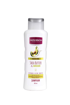 Mousson Shea Yağı & Avokado İçeren Düzleştirici ve Elektriklenmeyi Önleyen Sülfatsız Saç Bakım Şampuanı - 2