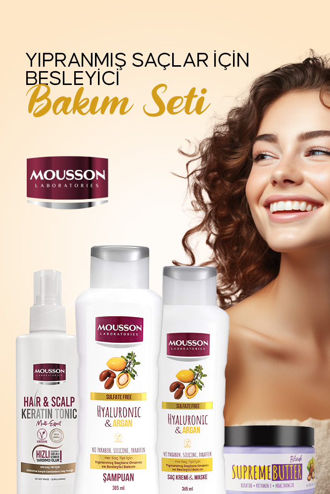 Yıpranmış Saçlar İçin Besleyici Bakım Seti (4'lü Set) - 1